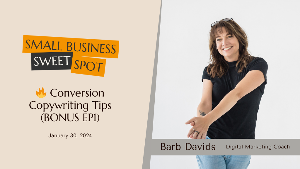 Title image for Conversion Copywriting Tips episode notes.